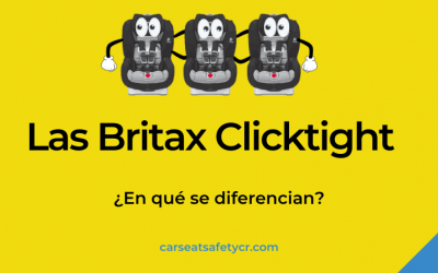 Comparación entre sillas convertibles Britax Clicktight: Similitudes y Diferencias